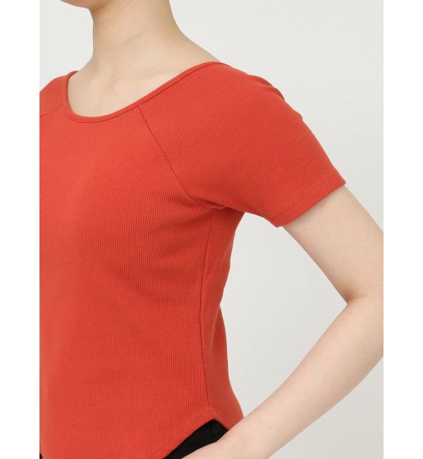 MURUA「バックシャンリブカットソー」|Tシャツ・カットソー|