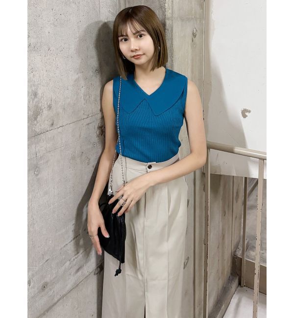 MURUA「センタープレスナロースカート」|スカート|