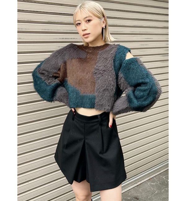 MURUA「ボックスタックショートパンツ」|その他|