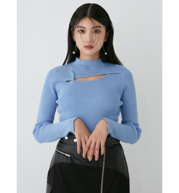 MURUA「カットツイストタイトニット」|ニット・セーター|