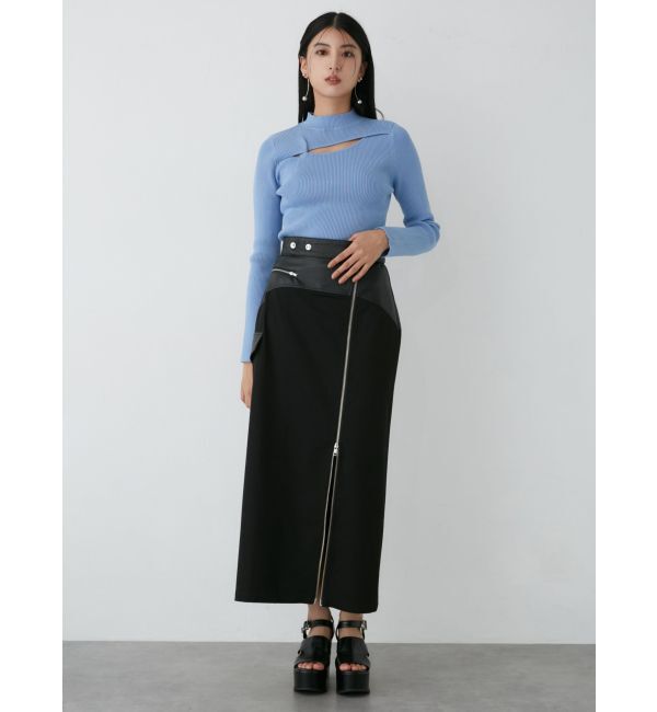 MURUA「カットツイストタイトニット」|ニット・セーター|