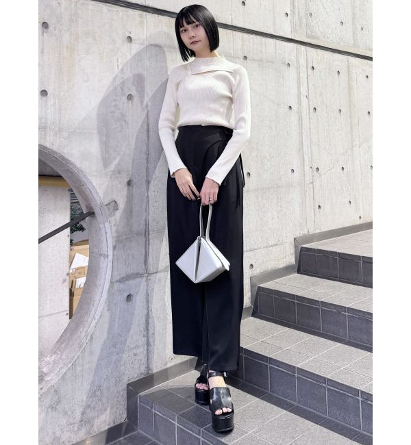 MURUA「カットツイストタイトニット」|ニット・セーター|