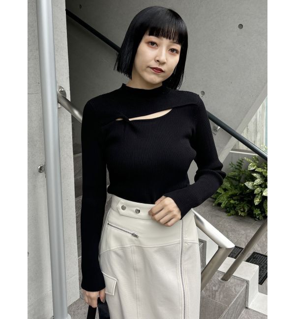 MURUA「カットツイストタイトニット」|ニット・セーター|