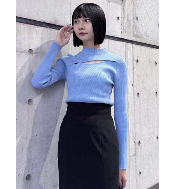 MURUA「カットツイストタイトニット」|ニット・セーター|
