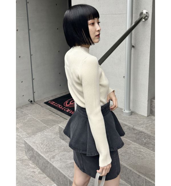 MURUA「カットツイストタイトニット」|ニット・セーター|