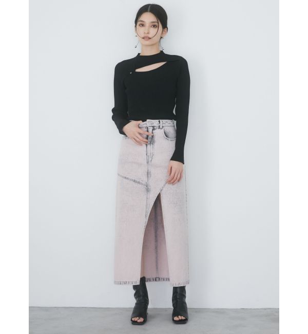 MURUA「カットツイストタイトニット」|ニット・セーター|