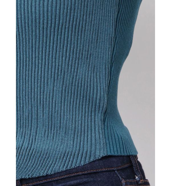 MURUA「シアーレイヤードハーフニット」|ニット・セーター|