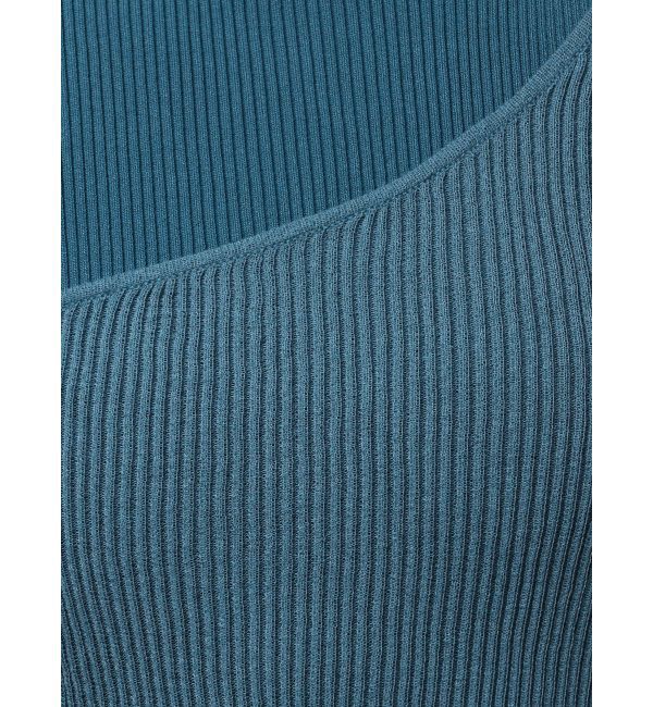 MURUA「シアーレイヤードハーフニット」|ニット・セーター|