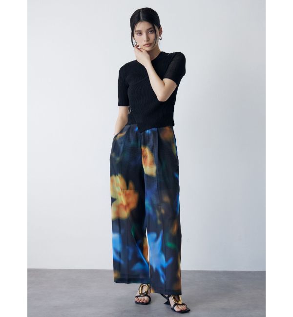 MURUA「シアーレイヤードハーフニット」|ニット・セーター|