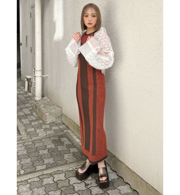 MURUA「レースクロップド2WAYシアーシャツ」|シャツ・ブラウス|