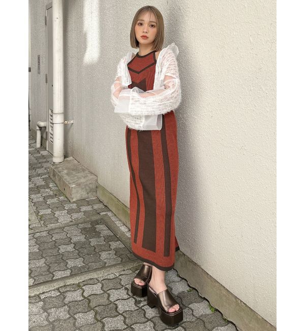 MURUA「レースクロップド2WAYシアーシャツ」|シャツ・ブラウス|