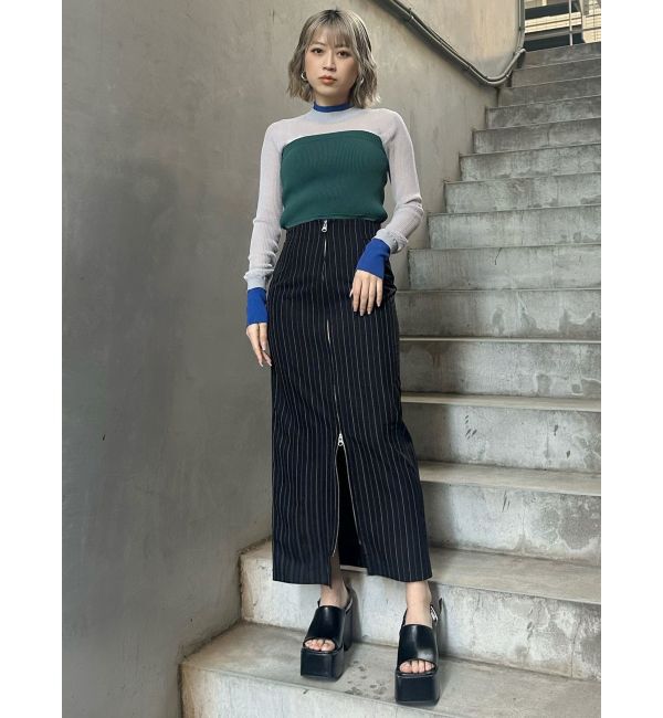 MURUA「マルチウェイナロースカート」|スカート|