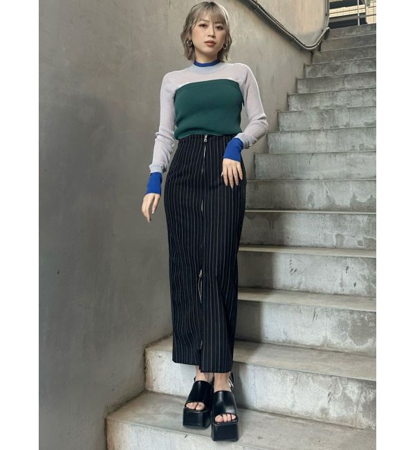 MURUA「マルチウェイナロースカート」|スカート|