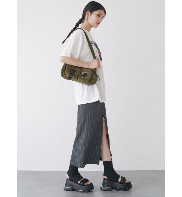 MURUA「マルチウェイナロースカート」|スカート|