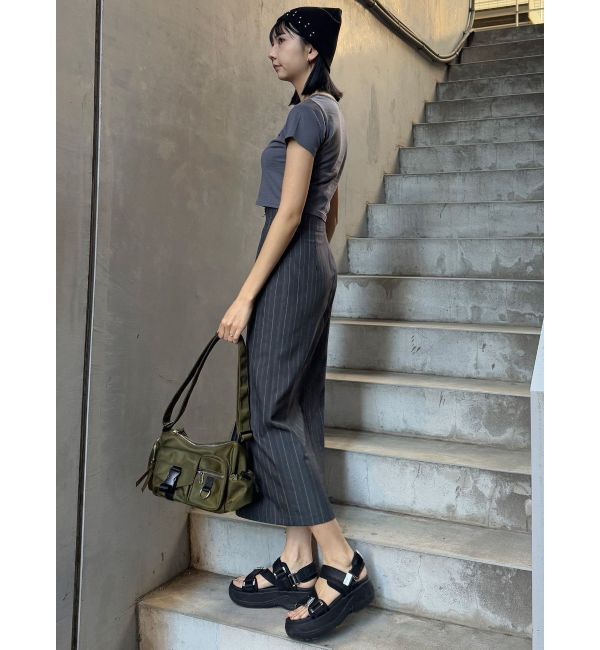 MURUA「マルチウェイナロースカート」|スカート|