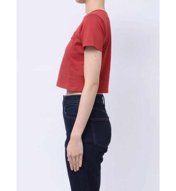 MURUA「パッチステッチクロップドT」|Tシャツ・カットソー|