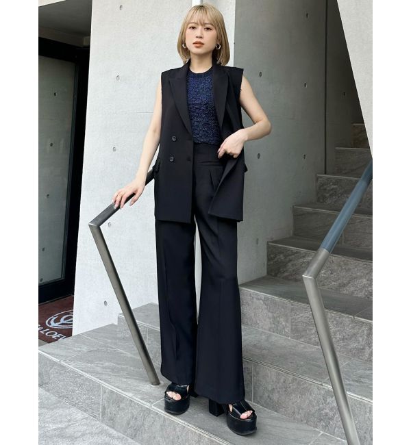 MURUA「パイピングポケットセンタープレスパンツ」|その他|