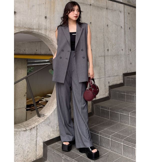 MURUA「パイピングポケットセンタープレスパンツ」|その他|