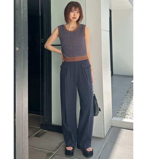 MURUA「パイピングポケットセンタープレスパンツ」|その他|