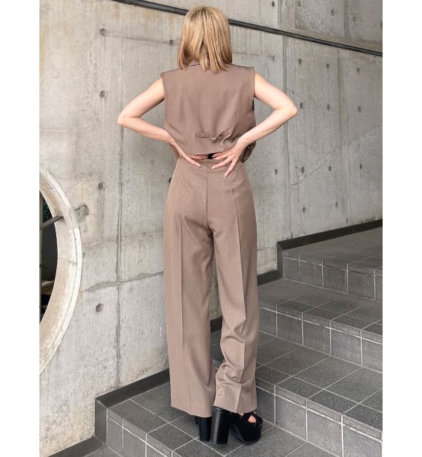 MURUA「パイピングポケットセンタープレスパンツ」|その他|