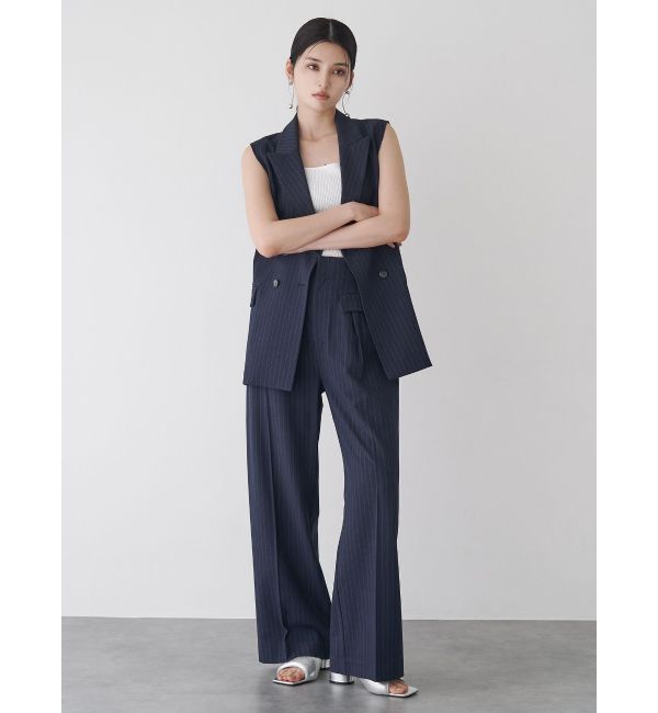 MURUA「パイピングポケットセンタープレスパンツ」|その他|