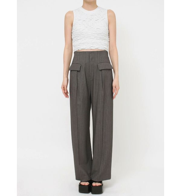 MURUA「パイピングポケットセンタープレスパンツ」|その他|