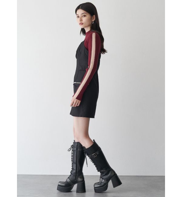 MURUA「シアーラインスリーブニット」|ニット・セーター|