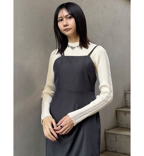 MURUA「シアーラインスリーブニット」|ニット・セーター|