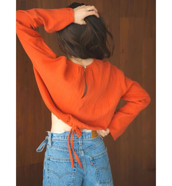 Ungrid「ショート丈ブラウス」|シャツ・ブラウス|