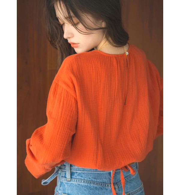 Ungrid「ショート丈ブラウス」|シャツ・ブラウス|