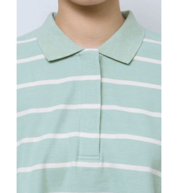 Ungrid「ワイドデザインポロシャツ」|ポロシャツ|