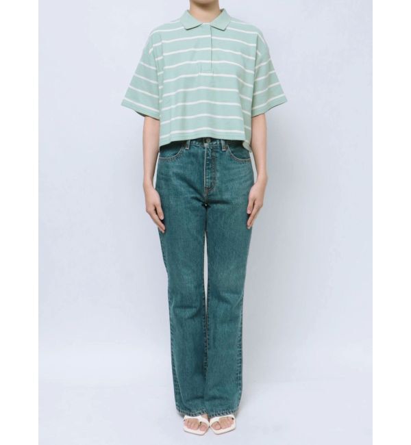 Ungrid「ワイドデザインポロシャツ」|ポロシャツ|