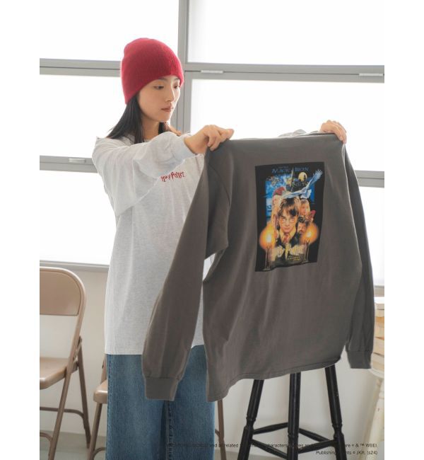 Ungrid「【Harry Potter】別注 フォトロングスリーブTee」|Tシャツ・カットソー|