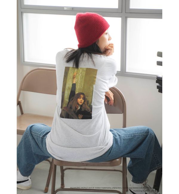 Ungrid「【Harry Potter】別注 フォトロングスリーブTee」|Tシャツ・カットソー|
