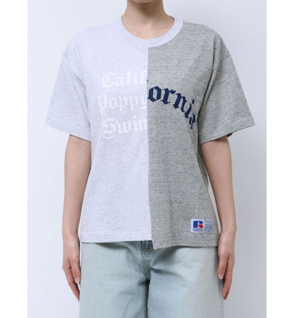 Ungrid「RUSSELL別注 リメイクロゴTee」|Tシャツ・カットソー|