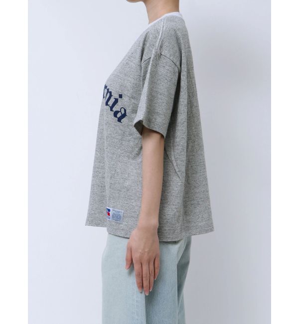 Ungrid「RUSSELL別注 リメイクロゴTee」|Tシャツ・カットソー|