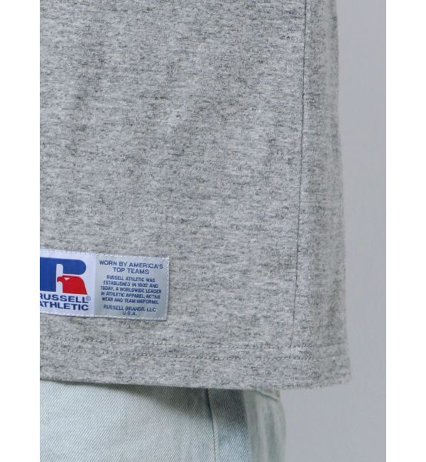 Ungrid「RUSSELL別注 リメイクロゴTee」|Tシャツ・カットソー|