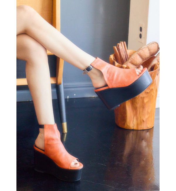 EVRIS「バックルデザインプラットフォームサンダル」|サンダル|