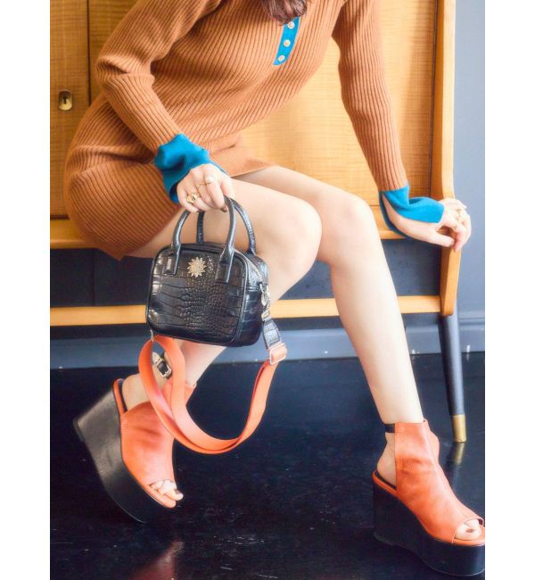 EVRIS「バックルデザインプラットフォームサンダル」|サンダル|