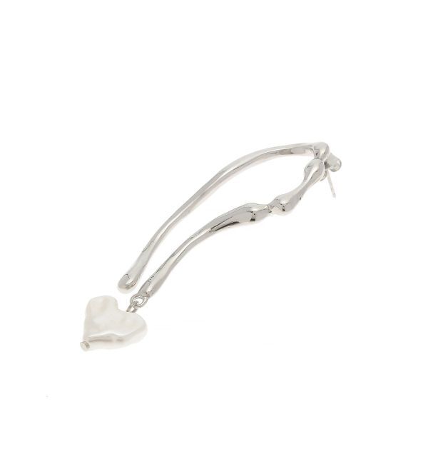 EVRIS「PEARL HEART MOTIFピアス」|ピアス|