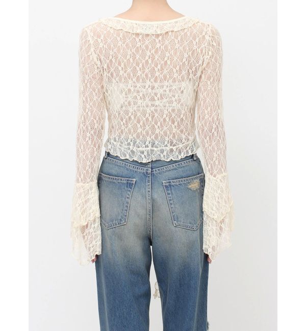 EVRIS「レースグランジデザイントップス」|Tシャツ・カットソー|