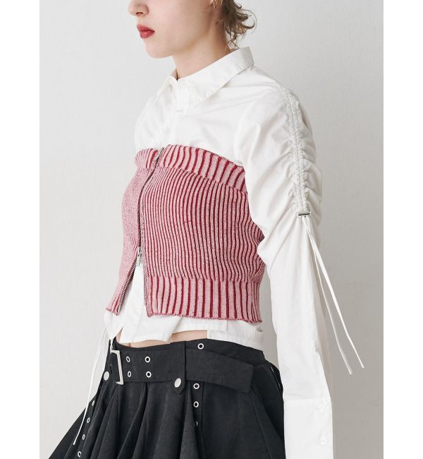 jouetie「ストールセットマルチWAYニットビスチェ」|キャミソール|