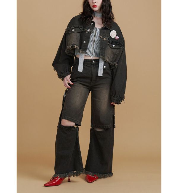 jouetie「ストールセットマルチWAYニットビスチェ」|キャミソール|