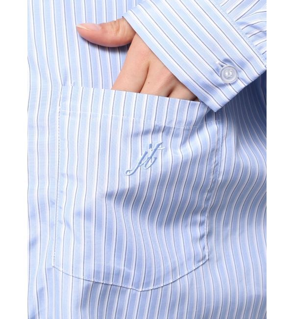 jouetie「リボンスリーブBIGシャツ」|シャツ・ブラウス|