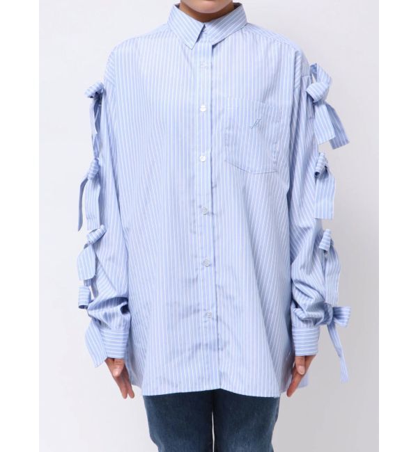 jouetie「リボンスリーブBIGシャツ」|シャツ・ブラウス|