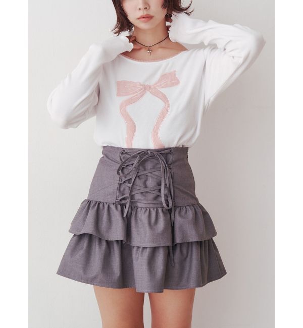 jouetie「レースモチーフトップス」|Tシャツ・カットソー|