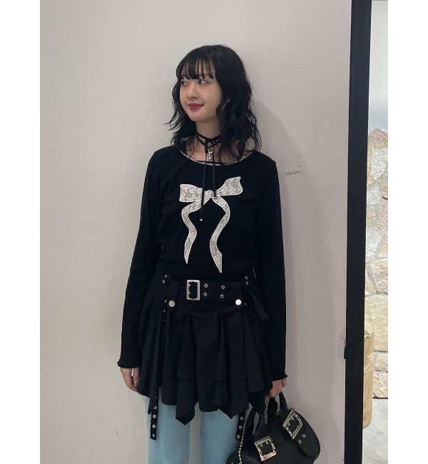 jouetie「レースモチーフトップス」|Tシャツ・カットソー|