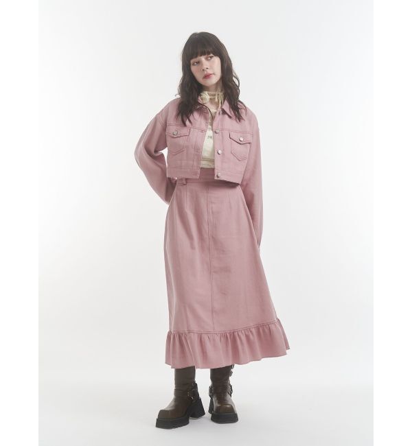 jouetie「レースギャザートップス」|Tシャツ・カットソー|