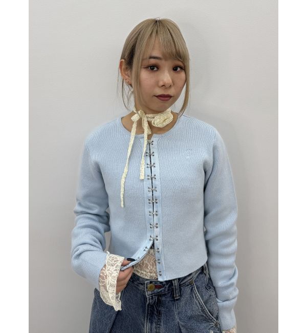 jouetie「レースギャザートップス」|Tシャツ・カットソー|