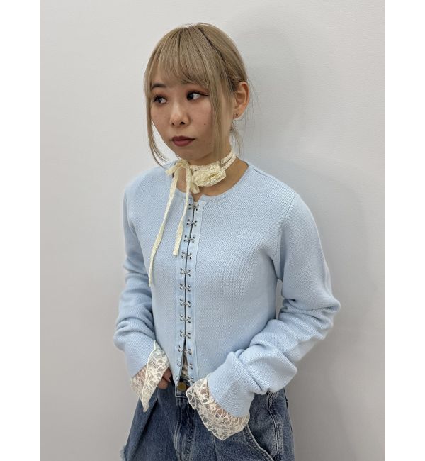 jouetie「レースギャザートップス」|Tシャツ・カットソー|